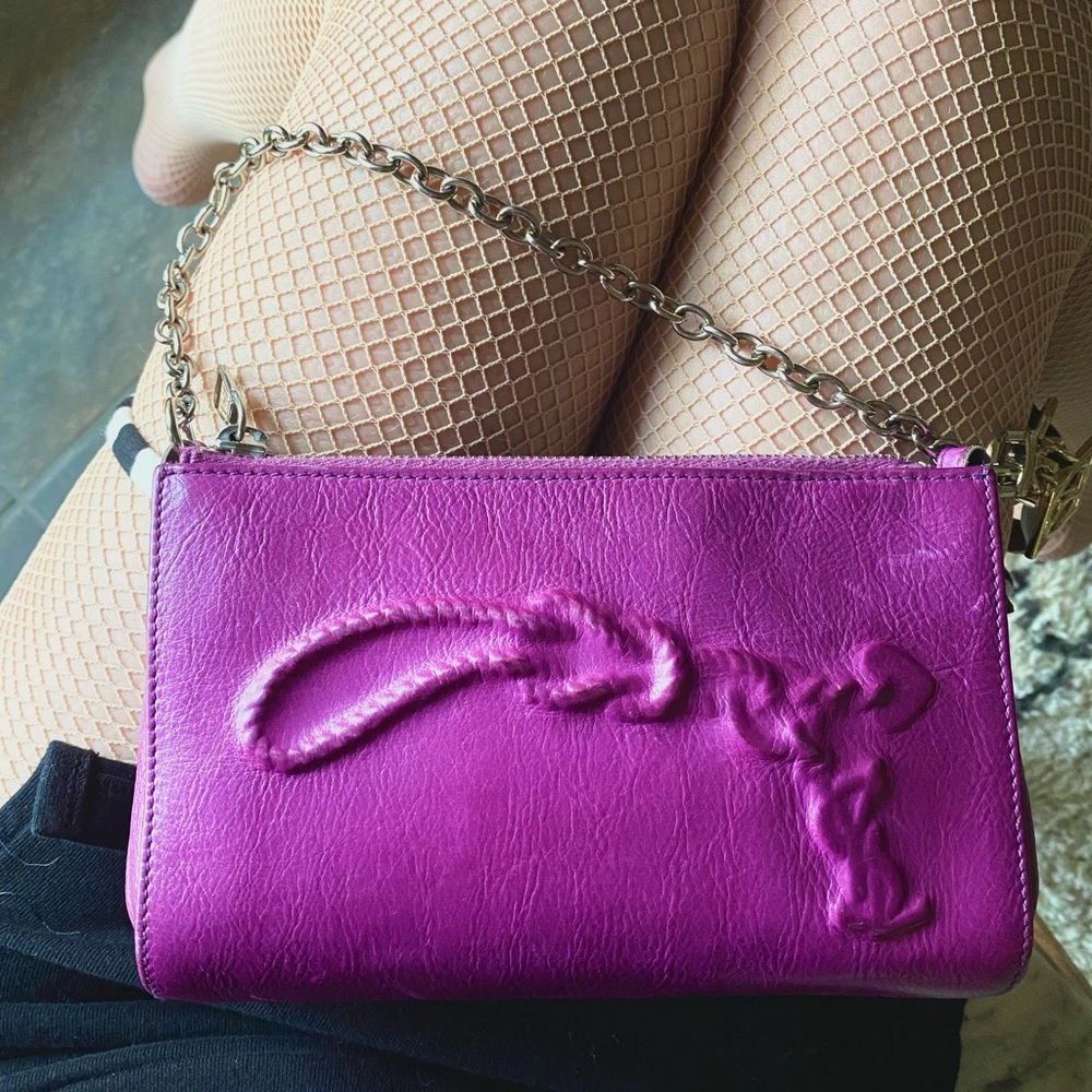 YVES SAINT LAURENT Paris Mini Charm Bag